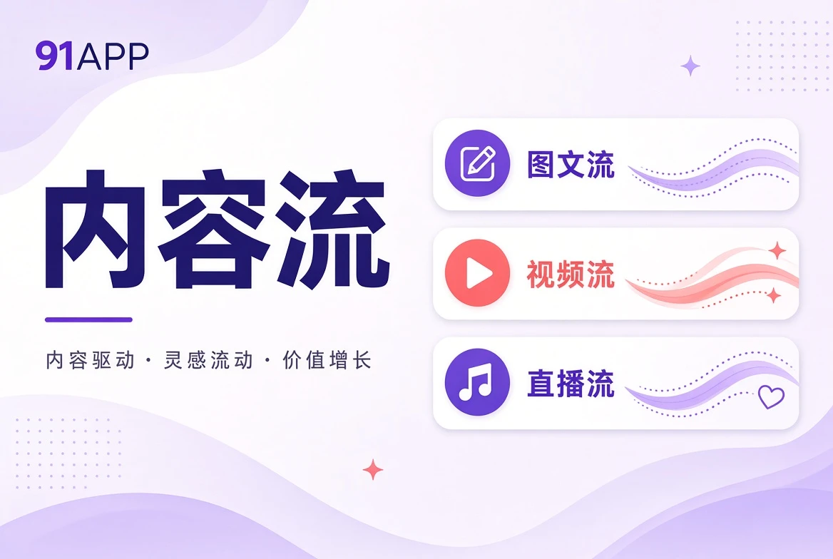 让内容持续流动，也保持每条路径清楚